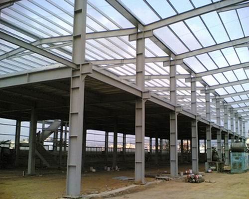 二层钢结构厂房